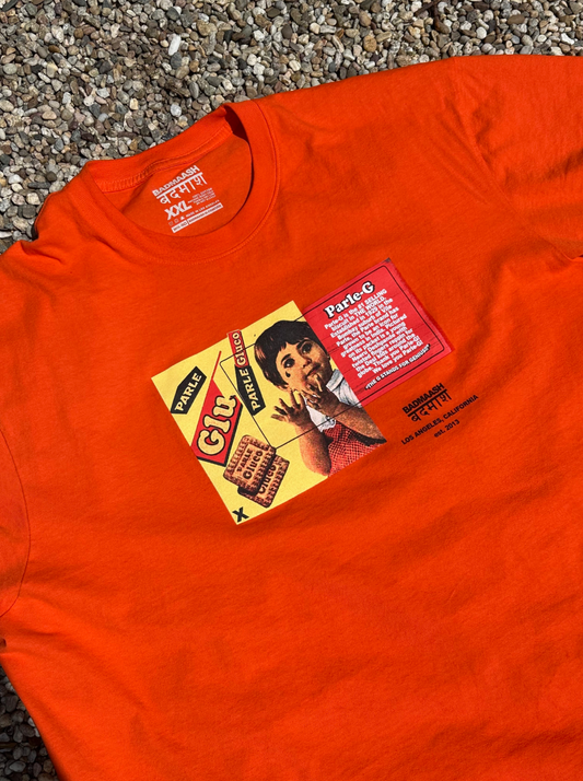 SAFETY ORANGE BADMAASH SHIRT